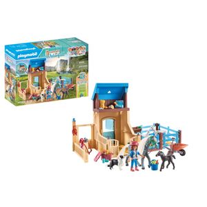 Playmobil Horse Stall with Amelia and Whisper